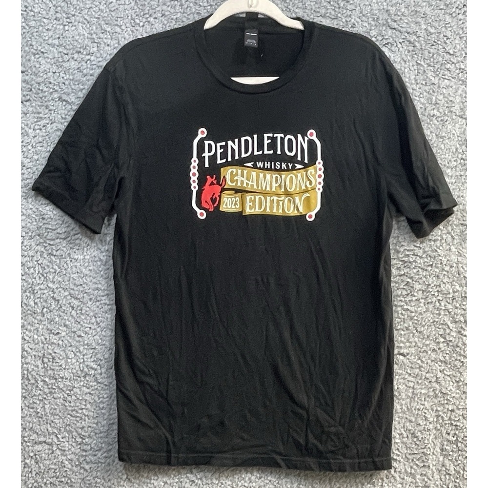 Pendleton Whisky Champions Edition 2023 T Shirt Black Medium